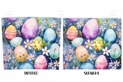 Easter Eggs Tumbler Sublimation | Easter Tumbler PNG Product Image 3