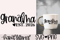 Grandma Est. 2026 SVG Product Image 1