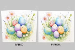 Easter Eggs Tumbler Sublimation | Easter Tumbler PNG Product Image 3
