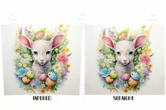Easter Lamp Tumbler 20 oz Sublimation Design Png Product Image 3
