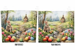 Easter Eggs Tumbler Sublimation | Easter Tumbler PNG Product Image 3