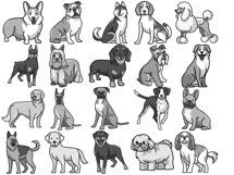 Cartoon Dogs Procreate Brush Stamps, 20 Cartoon Dogs Product Image 2