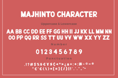 Majhinto - Rough Vintage Font Product Image 5