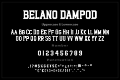 Belano Dampod - Slab Serif Typeface Font Product Image 8