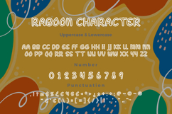Raboon a Handwritten Outline Font Product Image 9