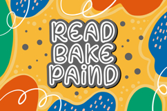 Raboon a Handwritten Outline Font Product Image 2