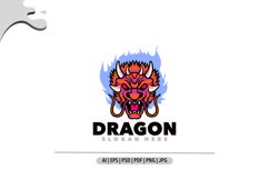 Dragon mascot design illustration Product Image 1