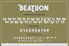 The Beatlion - Handcrafted Vintage Rough Font Product Image 10