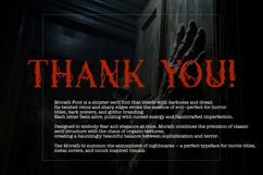 Morath a Malevolent Serif Font Product Image 8