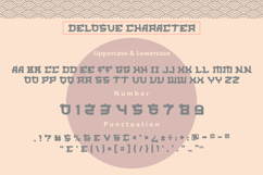 Delosue - Japanese Style Font Product Image 8