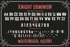 Knight Dominion - Vintage Western Font Product Image 8