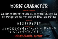 Moris a Grunge Display Font Product Image 8
