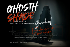 Ghost Sting - Brush Display Font Product Image 7