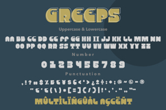 Greeps a Retro Bold Display Font Product Image 10