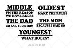 Matching Mommy Shirt, Family Matching, Family Shirt Svg Product Image 1