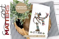 Flaky Friends Snowmen Bundle 4|12 PNGS -300 DPI Hand Painted Product Image 10