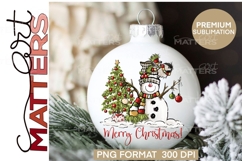 Flaky Friends Snowmen Bundle 4|12 PNGS -300 DPI Hand Painted Product Image 3
