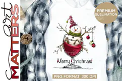 Tipsy Snowman Merry Christmas Wine Product Image 3