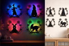 Easter - easter bunny - print and cut file vector Product Image 1