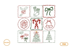 Hand drawn christmas tree Product Image 1