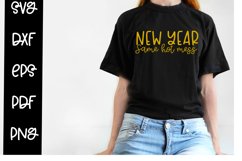 New Year Same Hot Mess SVG - Happy New Year SVG Product Image 1