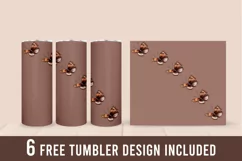 butterfly Tumbler Wrap, butterfly Sublimation png Product Image 2