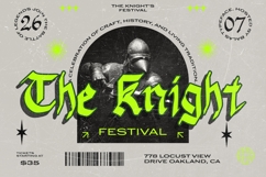 Balas - Bold Gothic Blackletter Display Font Product Image 6