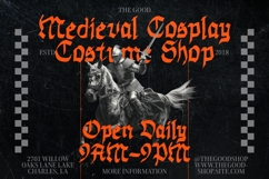 Balas - Bold Gothic Blackletter Display Font Product Image 4