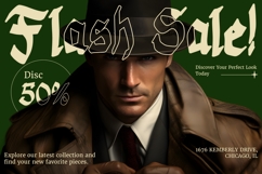 Balas - Bold Gothic Blackletter Display Font Product Image 5
