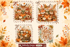 Fall Sublimation Design,Autumn Sublimation PNG,Fall png Product Image 1