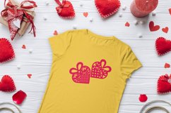 SVG hearts for cut and sublimation Product Image 2