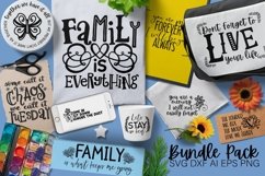 10 Pack of Family SVG Designs for Signs and Home Decor Product Image 1