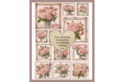 Journaling Watercolor Pretty Roses Prints Graphics Product Image 1