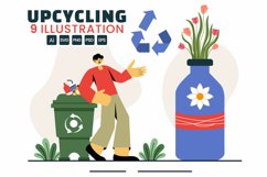 9 Upcycling Process Illustration Product Image 1