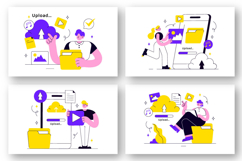10 Upload Document Illustration Product Image 2