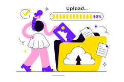 10 Upload Document Illustration Product Image 4