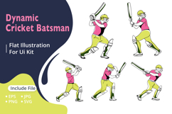 Cricket batsman Product Image 1