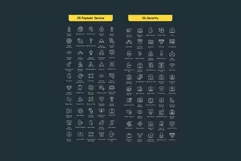 3400 Outline Icons Product Image 2