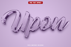 Upon 3D editable text effect Product Image 1