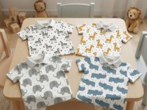 Cute Safari Animals Seamless Pattern Bundle for Nursery Product Image 4