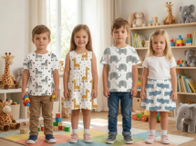 Cute Safari Animals Seamless Pattern Bundle for Nursery Product Image 3