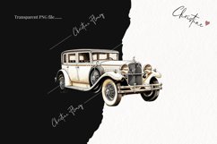 Vintage Goth Vintage Car Clipart | Halloween PNG Product Image 2