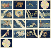 17 Vintage Celestial Star Atlas Astronomical Artworks Set 3 Product Image 2