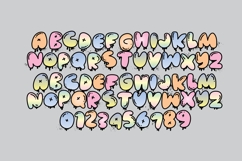 Urban Art Pastel Color Font Product Image 7