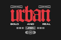 Urban Typography Streetwear T-shirt Design Bundle Product Image 9