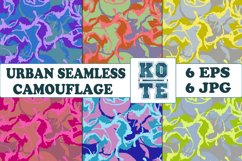6 Seamless Urban Camouflage Product Image 1