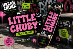 Urban Chunk - Awesome Graffiti Webfont Product Image 3
