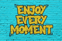 Urban Gear | 3D Layered Graffiti Webfont for Street Impact Product Image 6