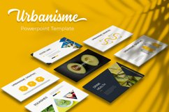 Urbanisme Power Point Template Product Image 1