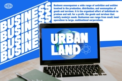 Urban Land - Modern Bold Font Product Image 7